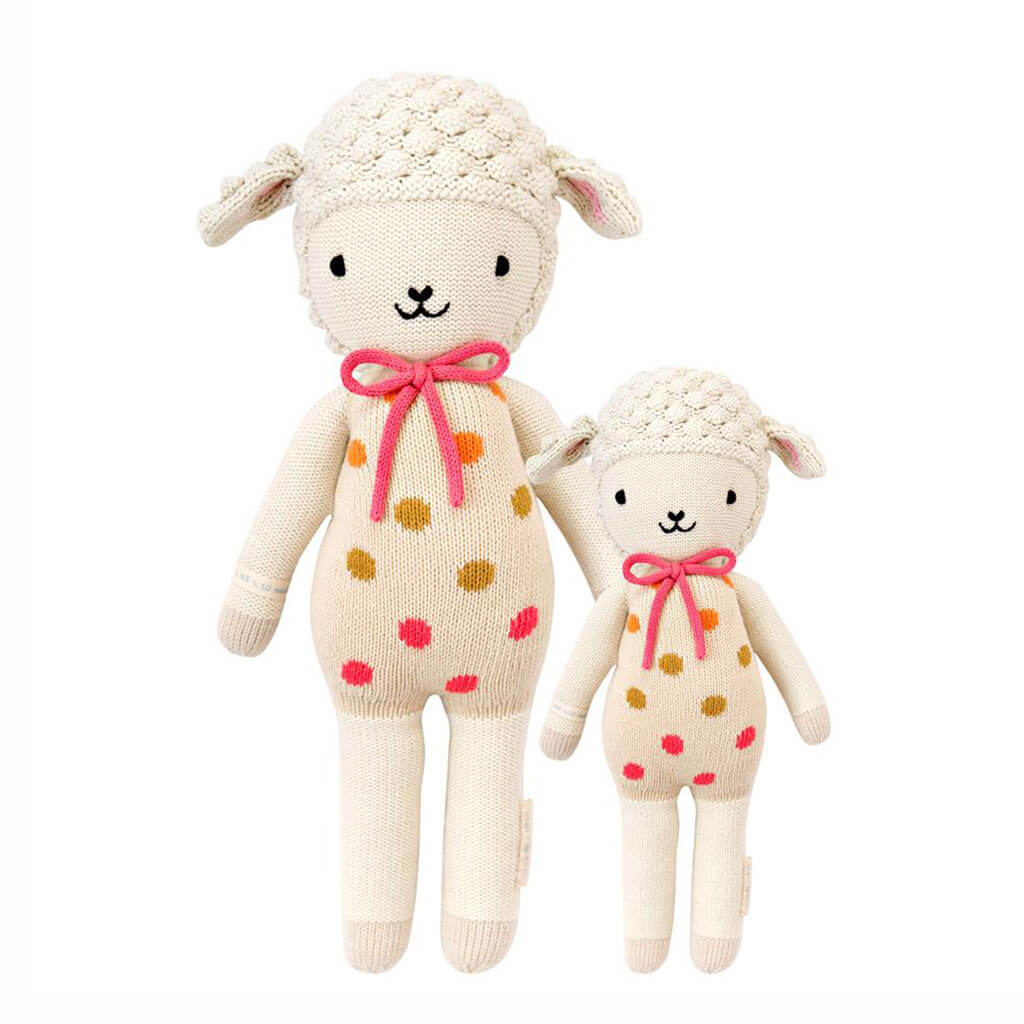 Cuddle + Kind Hand Knit Doll Lucy The Lamb