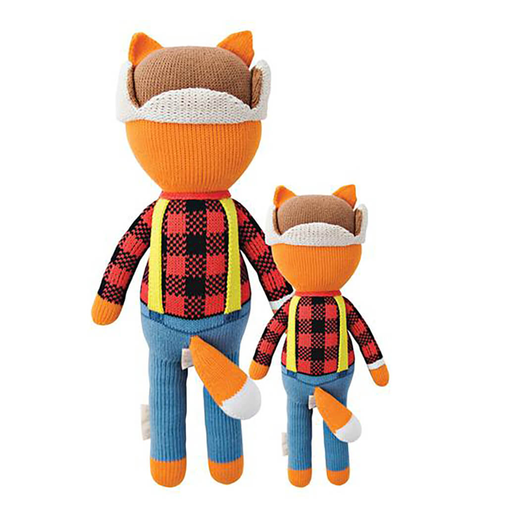 Cuddle + Kind Hand Knit Doll Wyatt The Fox