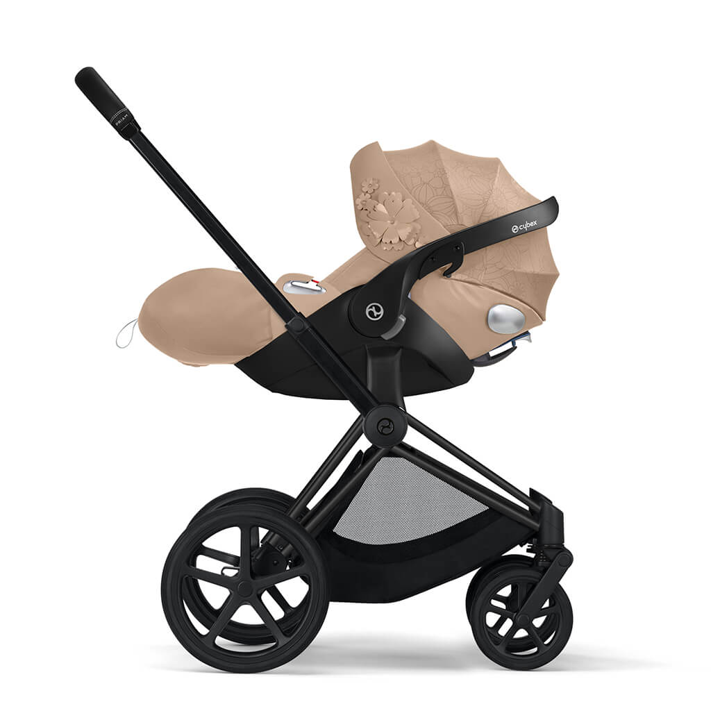 cybex flower car seat Cloud Q SensorSafe Infant Car Seat Simply Flowers