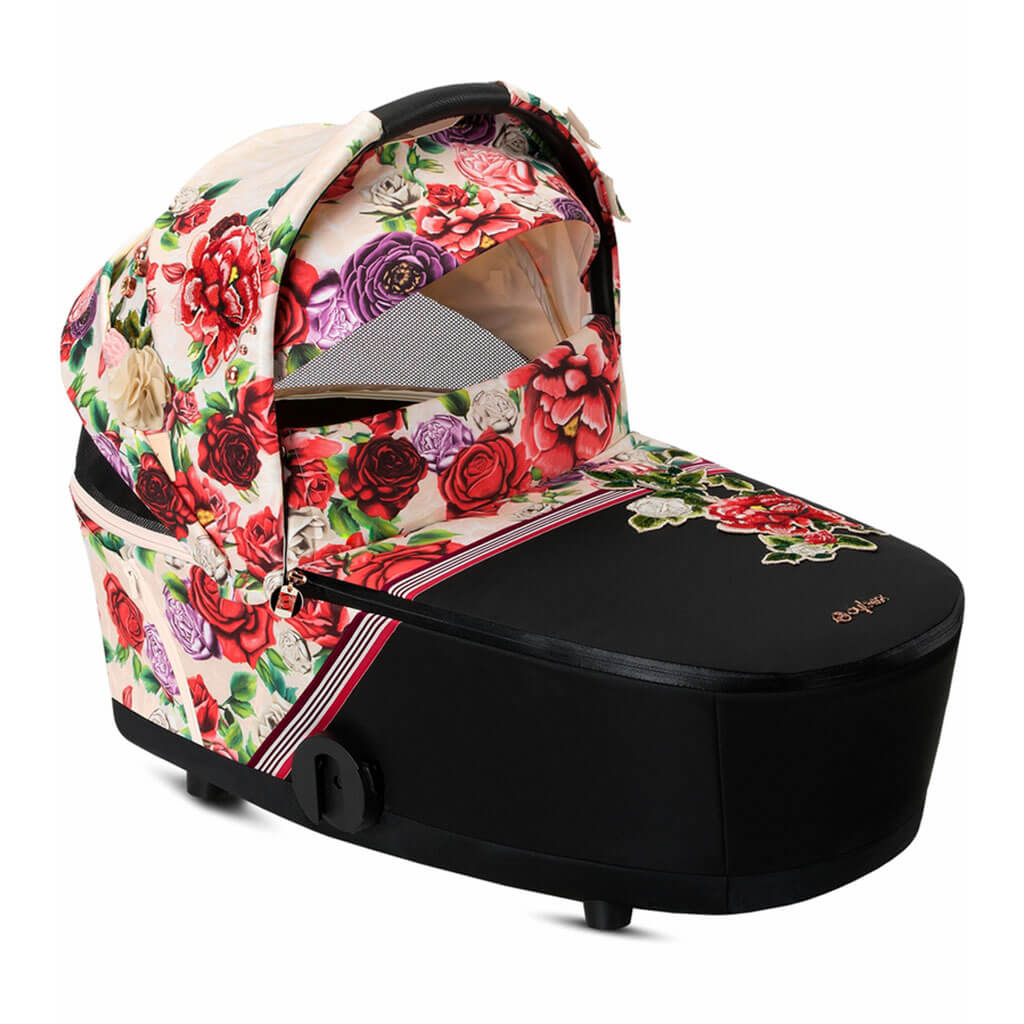 thumbnail interactive-video image 1 of Cybex MIOS 3 Lux Carry Cot - Conscious Dark Navy – Albee Baby 1 of 9