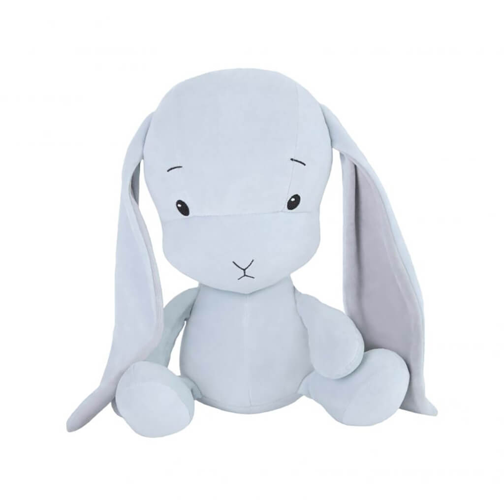 Bunny Plush Toy Blue with Gray Ears