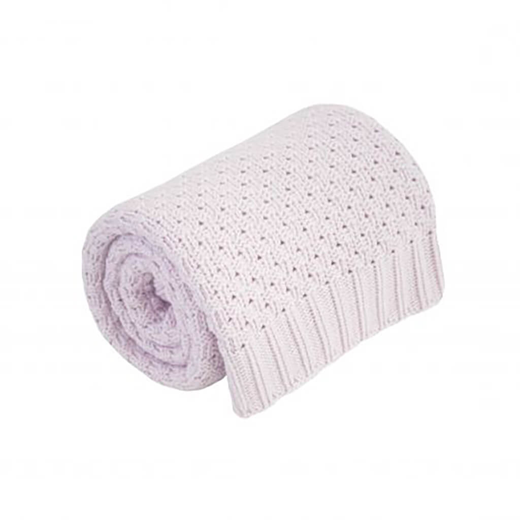 Cotton Baby Blanket Pink