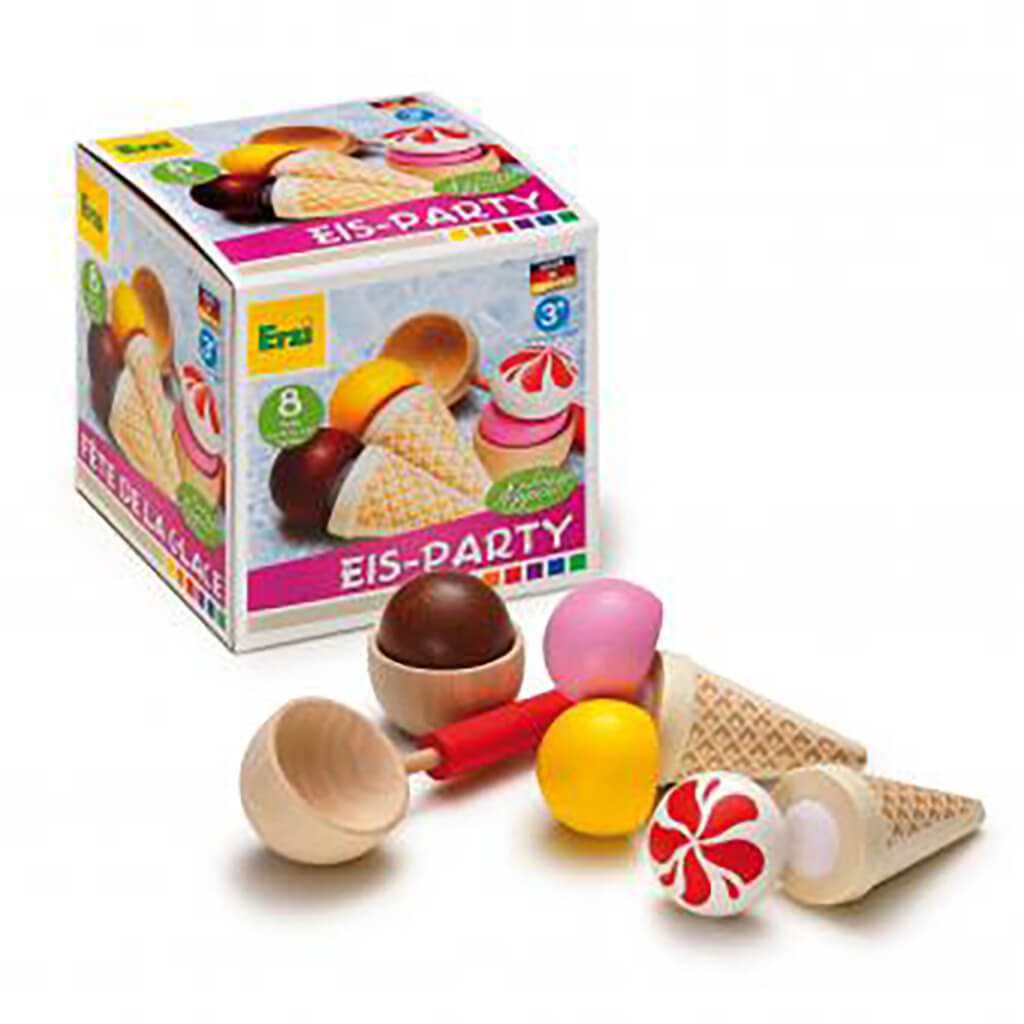 Ice Cream Party Wooden Toy Set