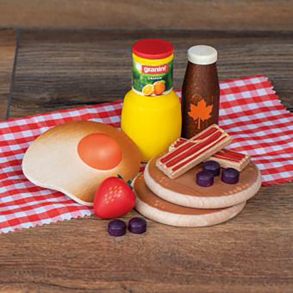 American Breakfast Wooden Toy Set