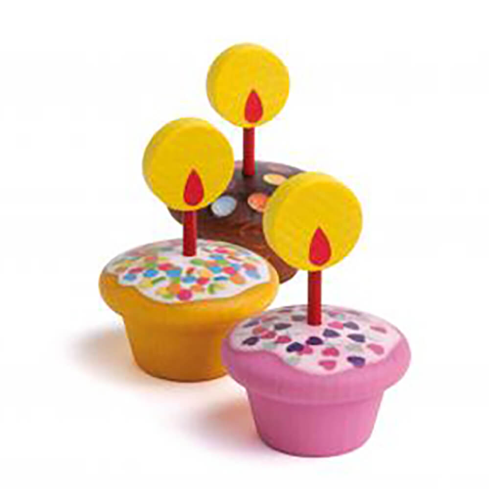 Wooden Happy Birthday Muffins Toy