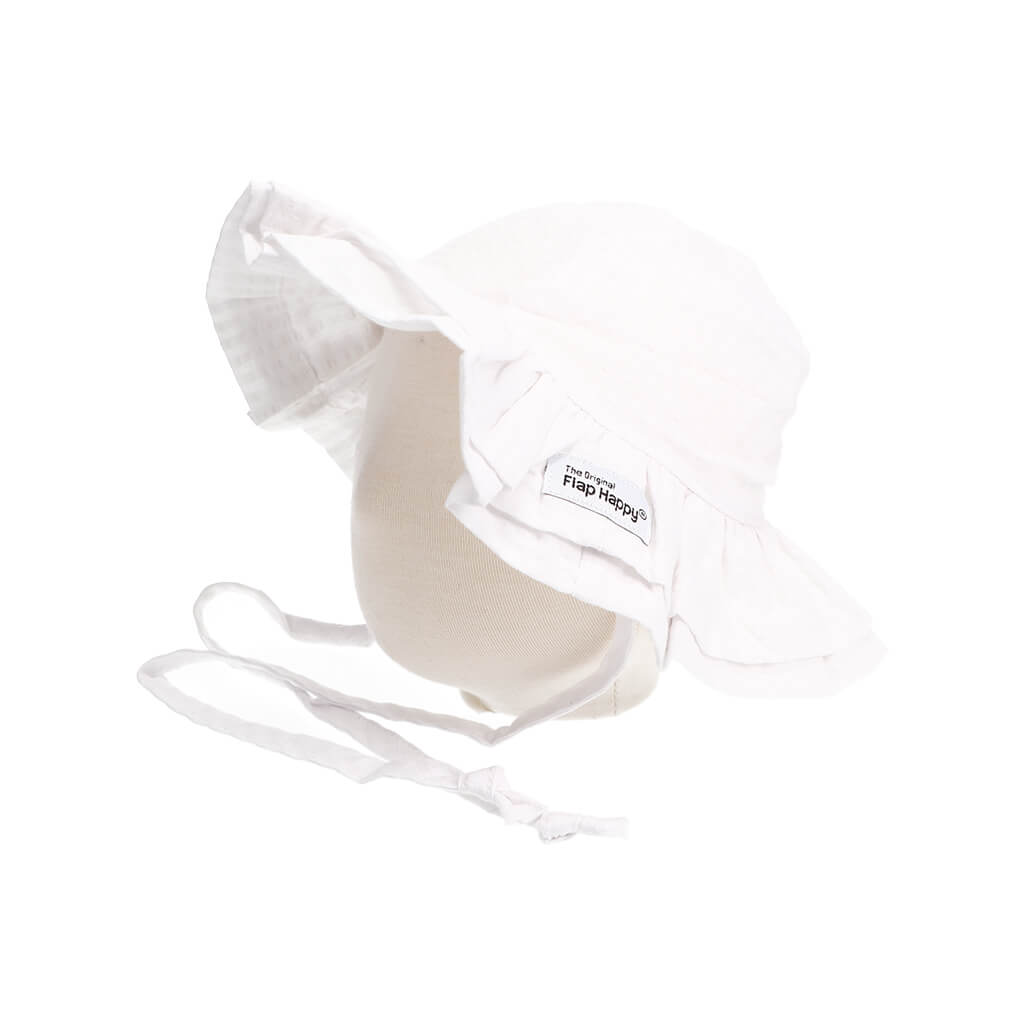 Double Ruffle Hat Flap Happy NINI and LOLI - Main Image