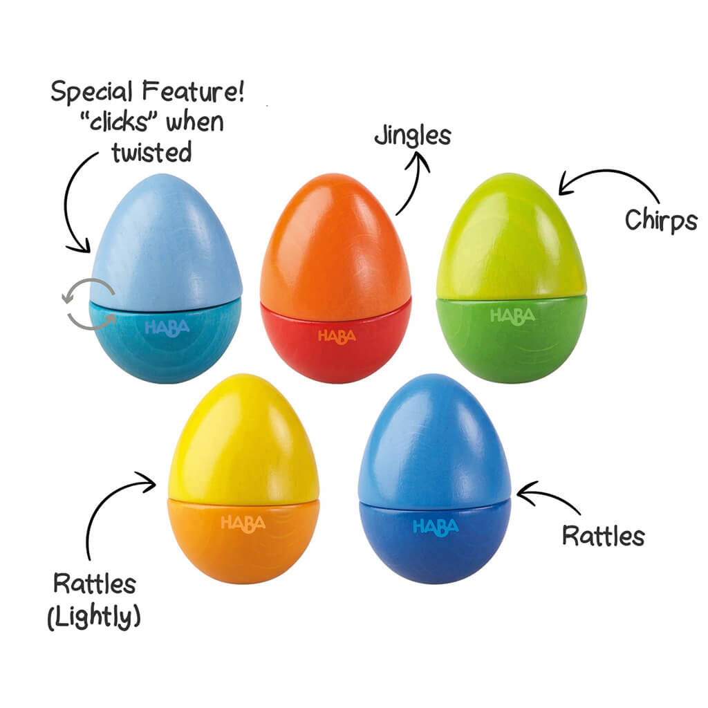 Haba Musical Eggs Toy