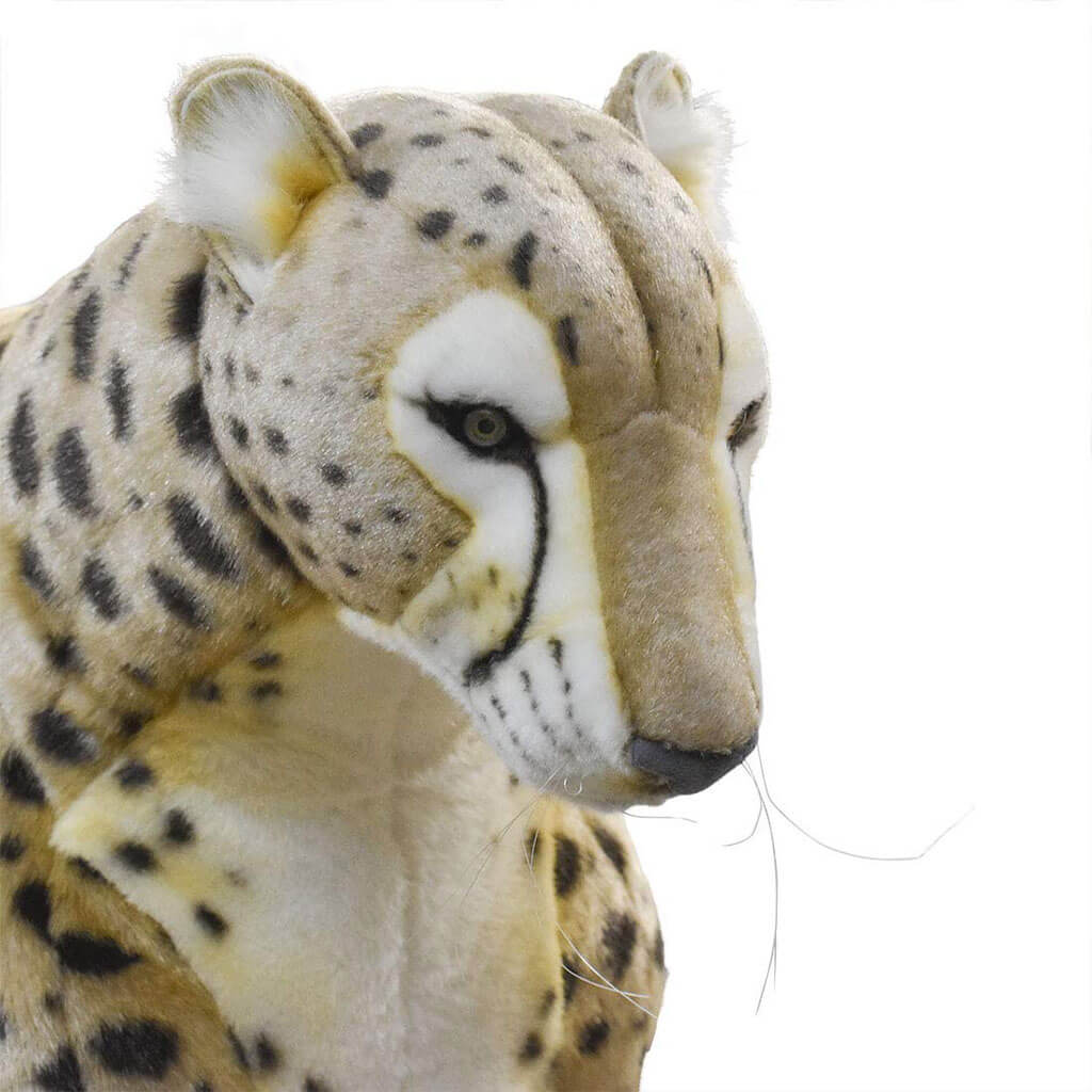 Realistic Plush Animal Life Size Cheetah