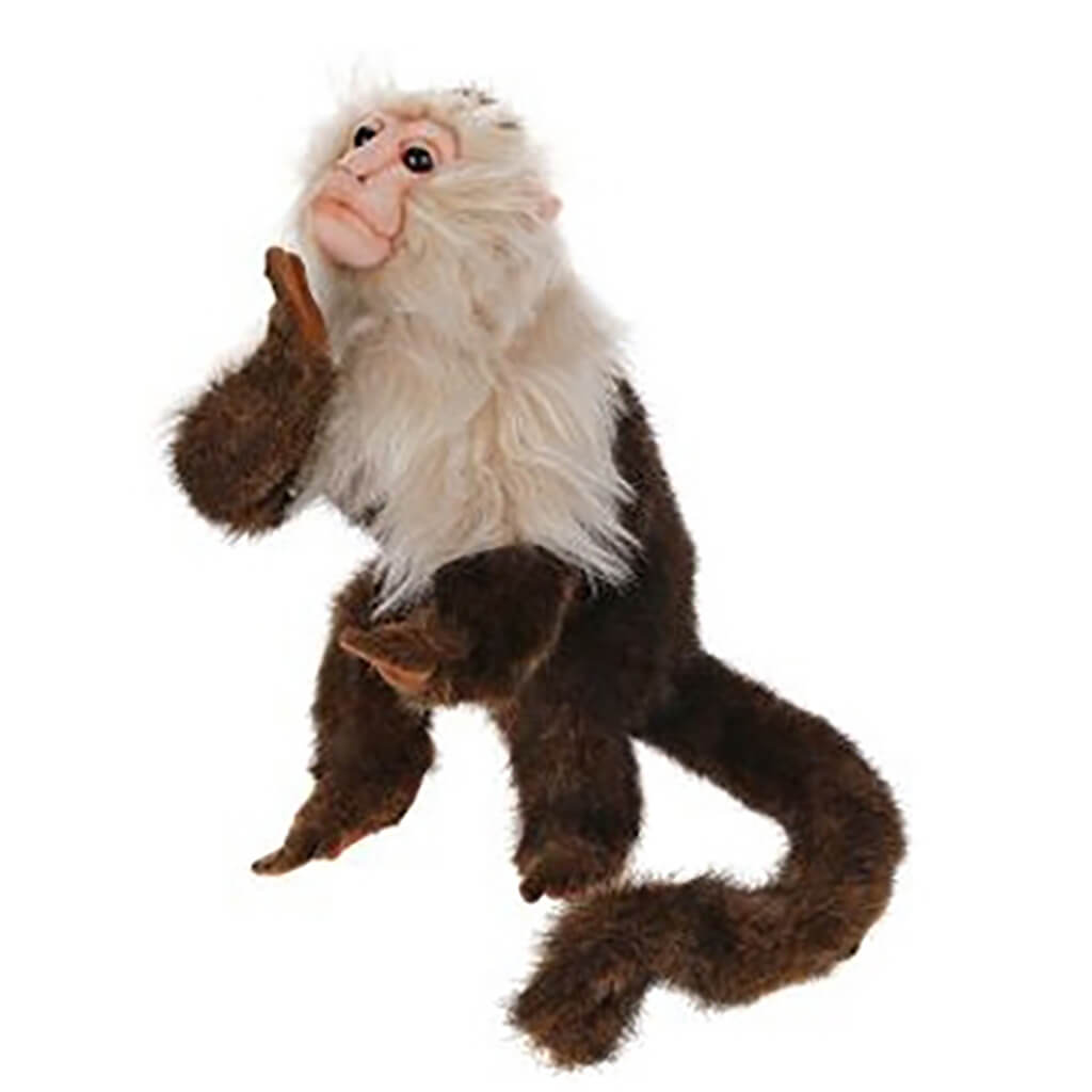 Realistic Plush Animal Capuchin Monkey