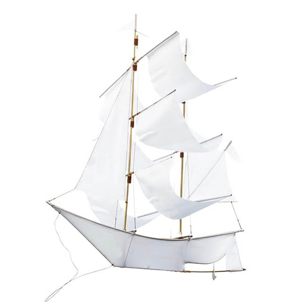 Sailing Ship Kite White | Haptic Lab | NINI and LOLI