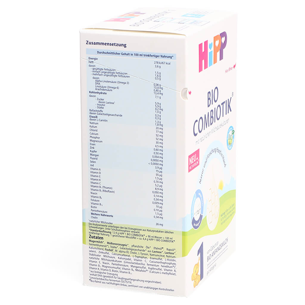HiPP Baby Formula 1 (German Version)