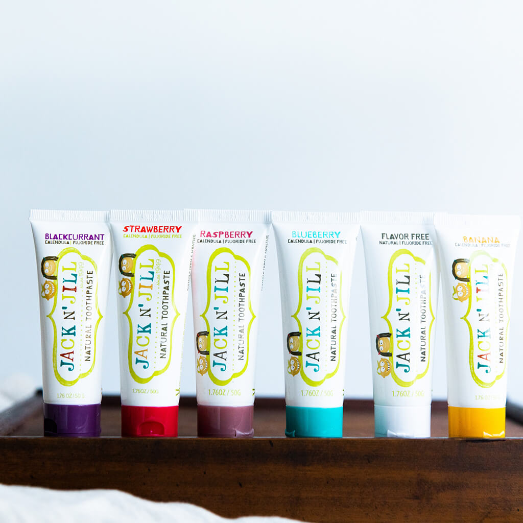 Natural Calendula Toothpaste Raspberry | Jack N' Jill | NINI and LOLI