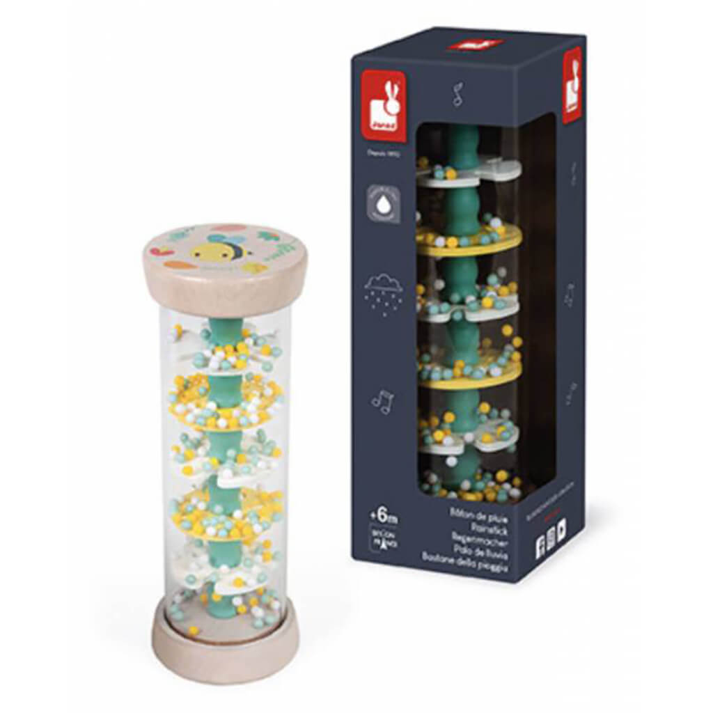 Pure Rain Stick Toy Janod NINI and LOLI