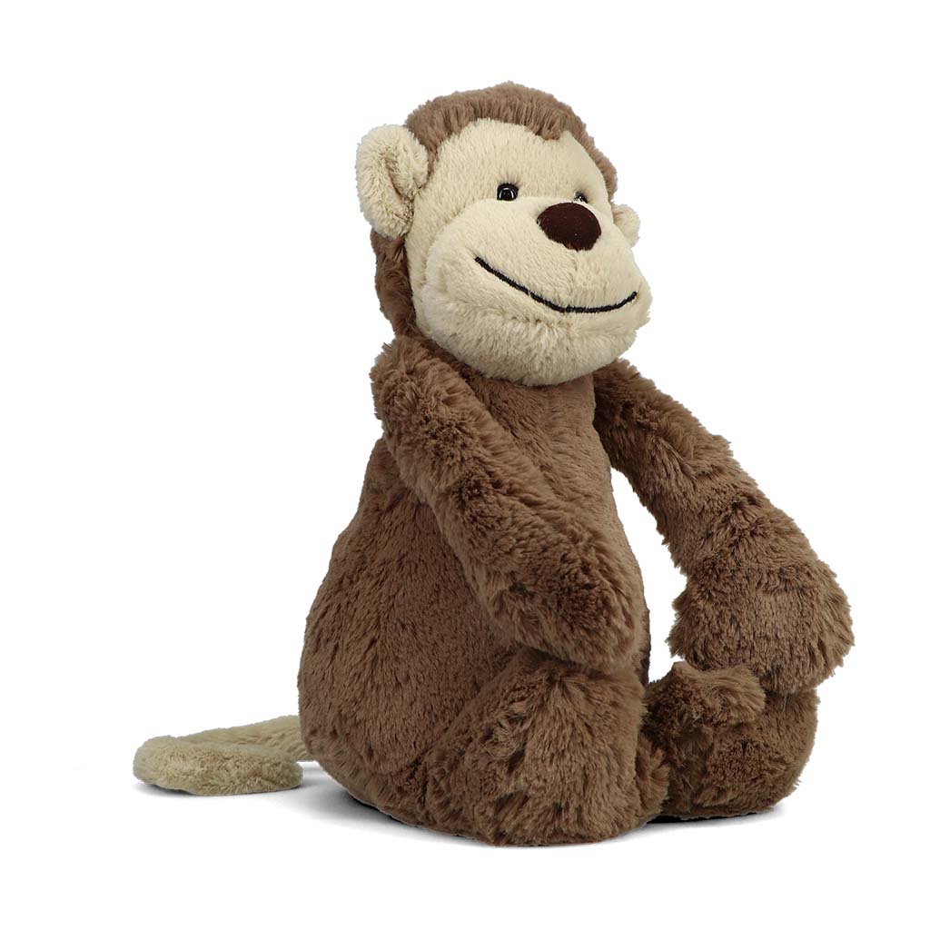 Bashful Medium Monkey | Jellycat | NINI And LOLI