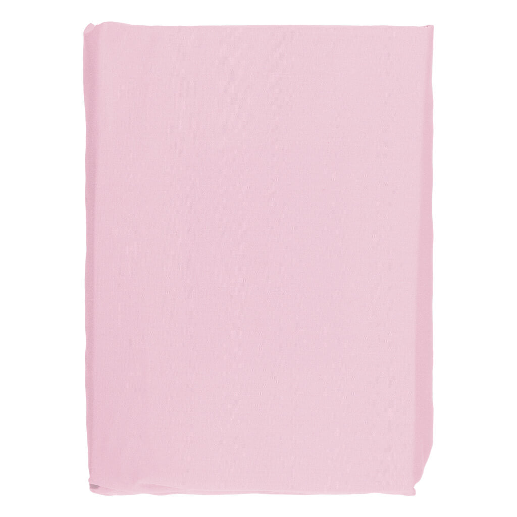Crib Fitted Sheet Pink