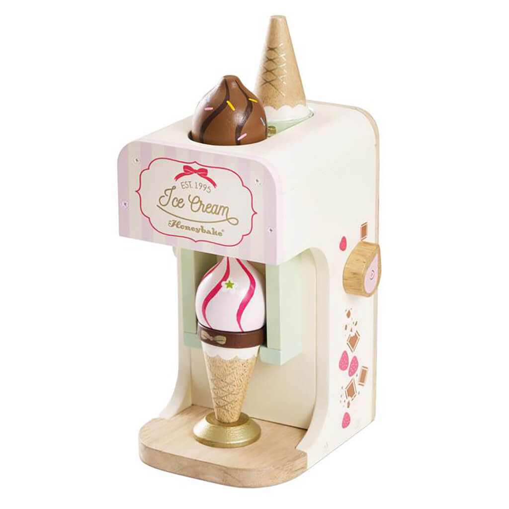 Wooden Ice Cream Machine