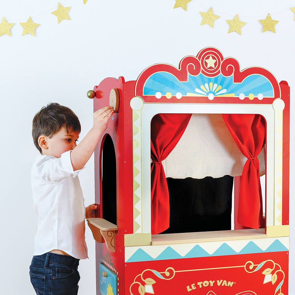 Wooden Showtime Puppet Theatre