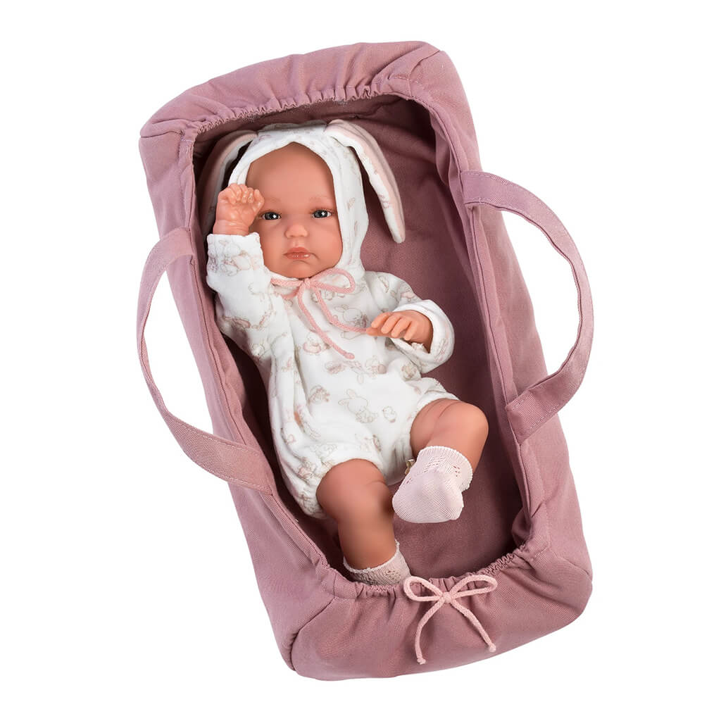 Baby Doll Anna with Carrycot