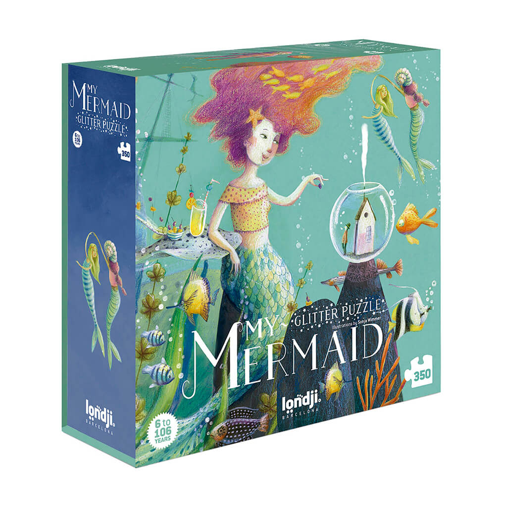 Glitter Mermaid 350 pieces Puzzle