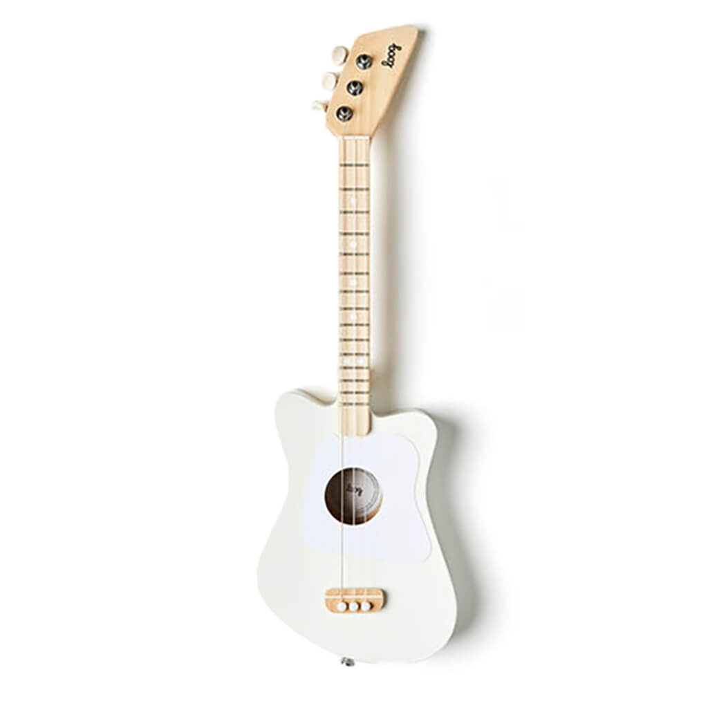 Mini Kids' Acoustic  Guitar White