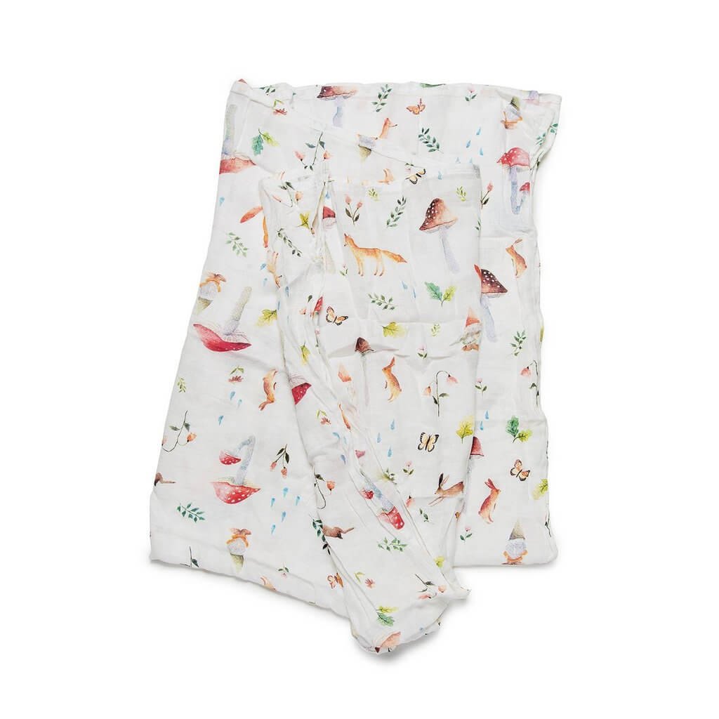 Swaddle Blanket Woodland Gnome