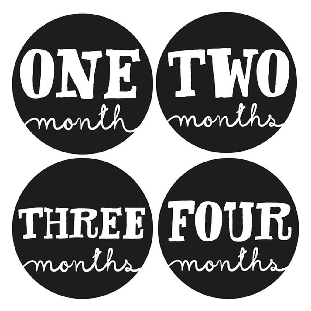 Monthly Stickers Little Sophisticate