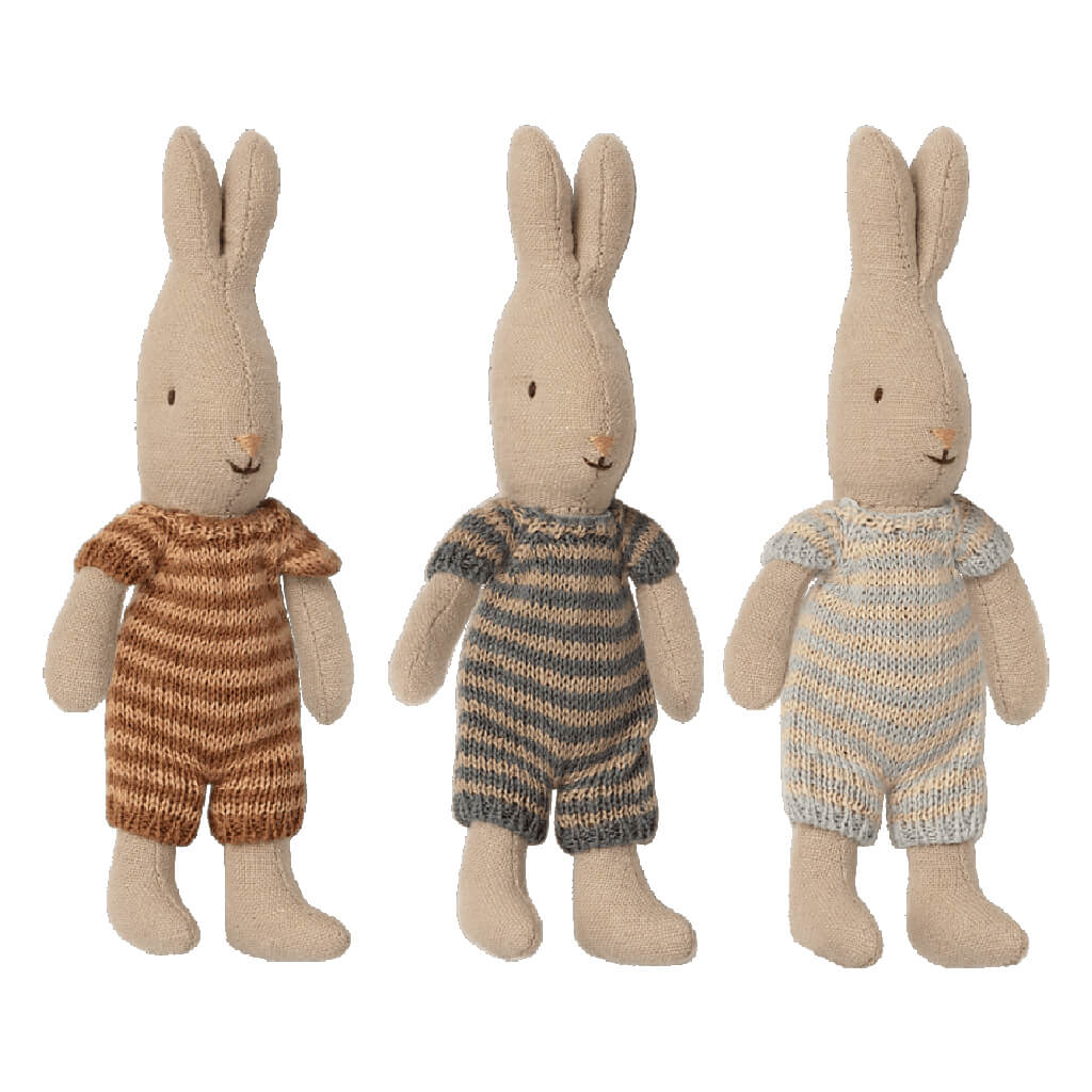 Maileg Set of 3 Micro Rabbit Doll