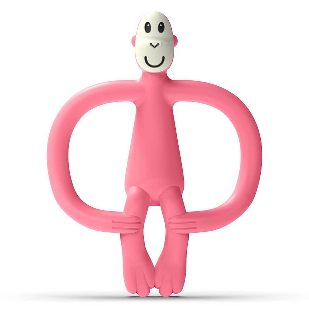 Teething Toy Monkey Pink | Matchstick Monkey | NINI and LOLI
