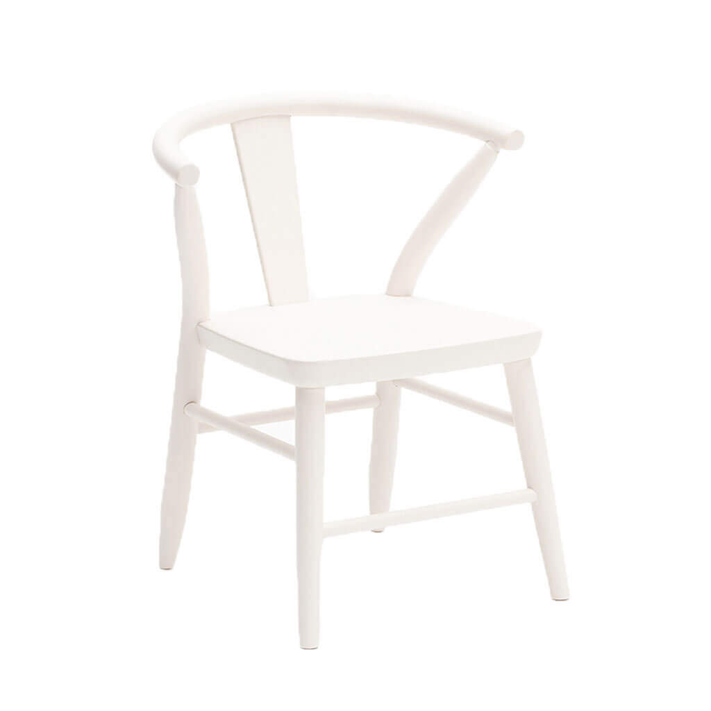 Milton & Goose Crescent Chair Set White