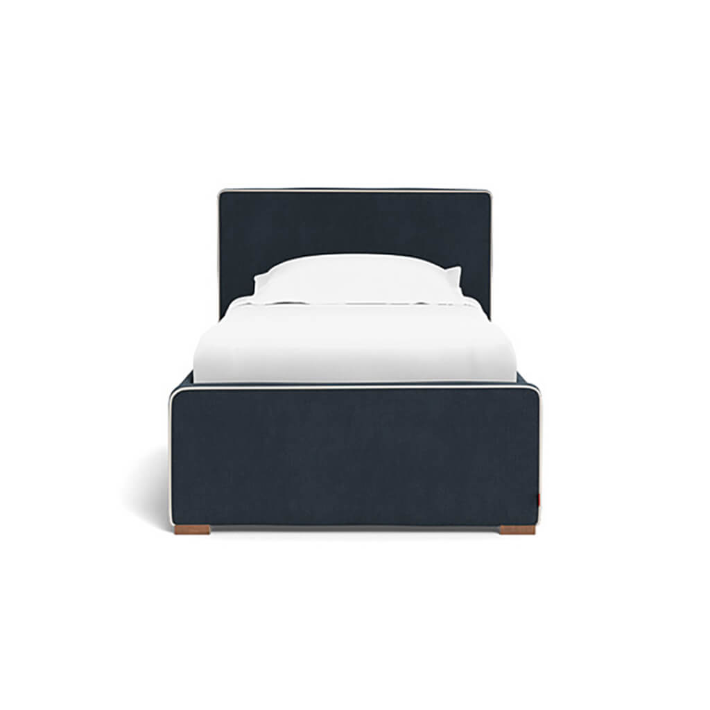 Dorma Twin Bed with Trundle and Trundle Mattress Deep Navy