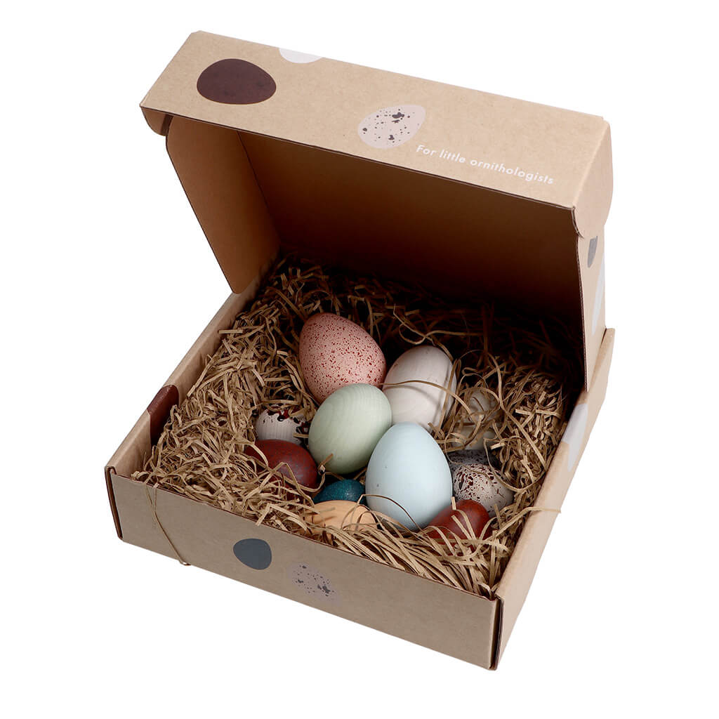 A Dozen Bird Eggs in a Basket - Moon Picnic