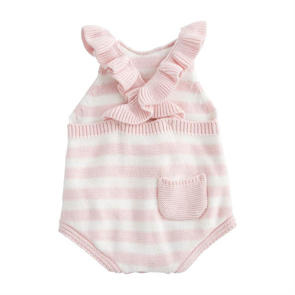 Knit Bubble Pink Stripe