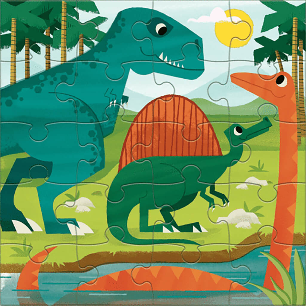 Magnetic Puzzle Mighty Dinosaurs