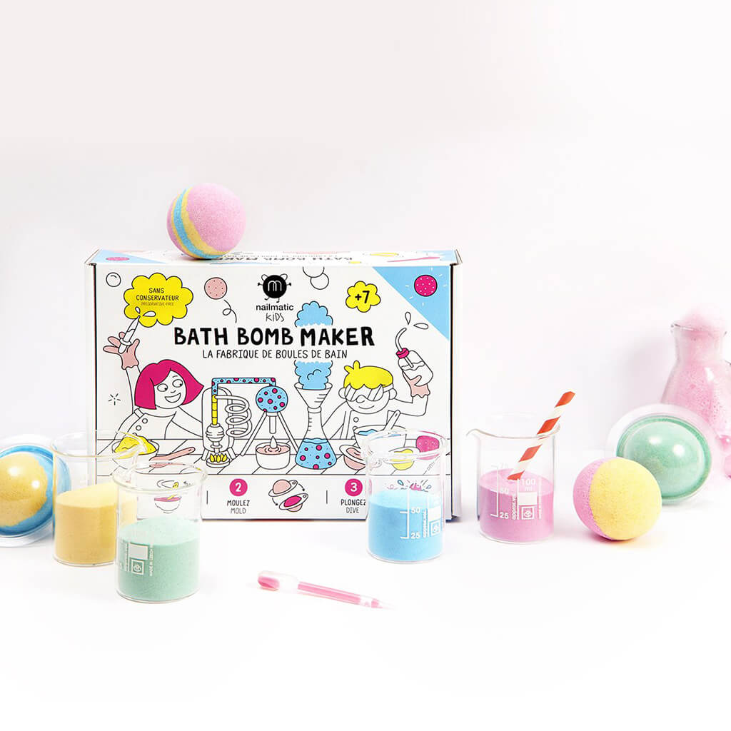 DIY Bath Bomb Maker Kit | Nailmatic | Bath Time | NINI and LOLI