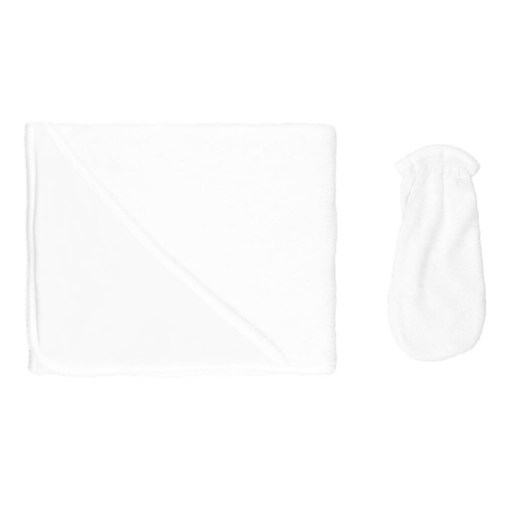 Basic Solid Towel White