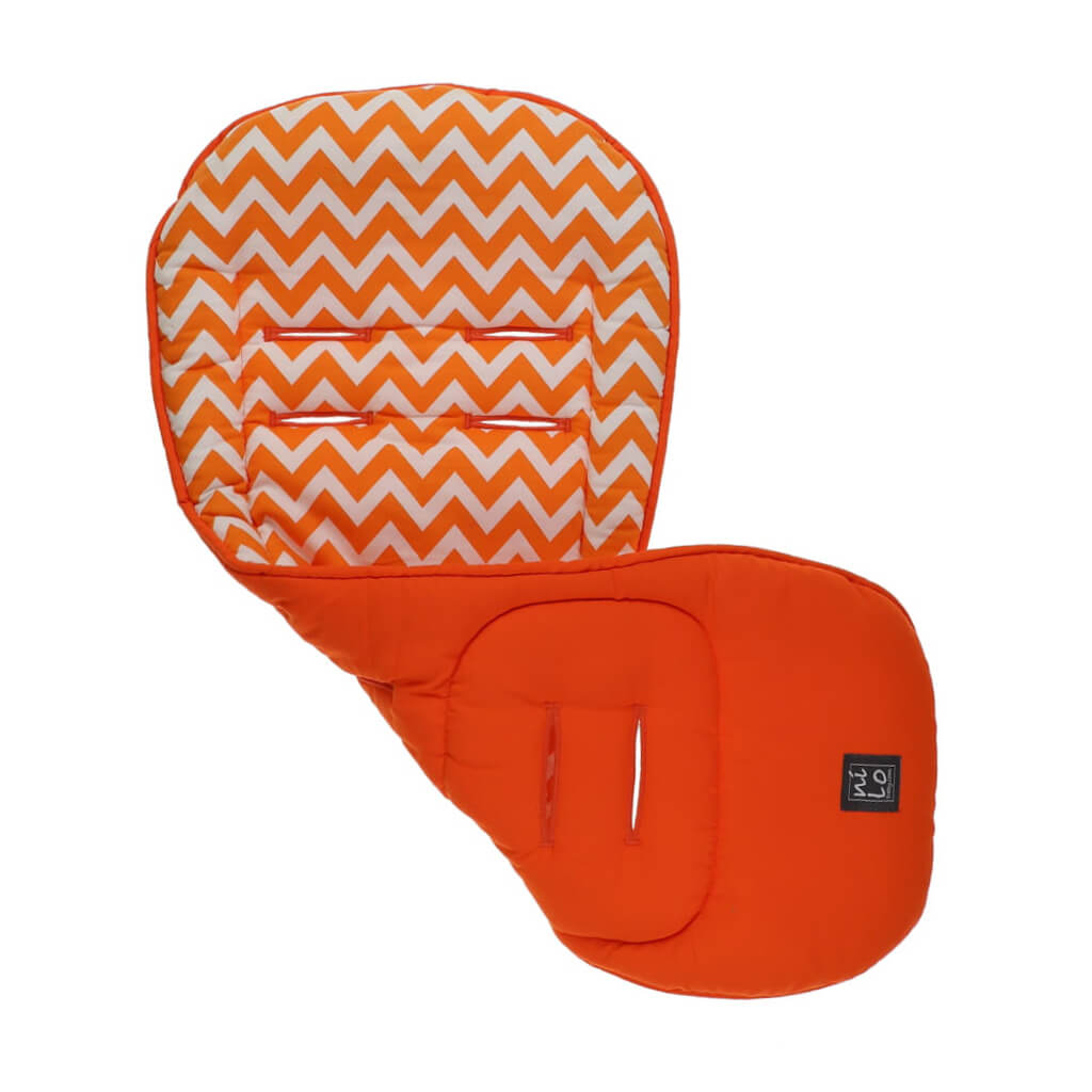 Stroller Mat Long Stroller Mat Zig Zag Orange – NINI and LOLI