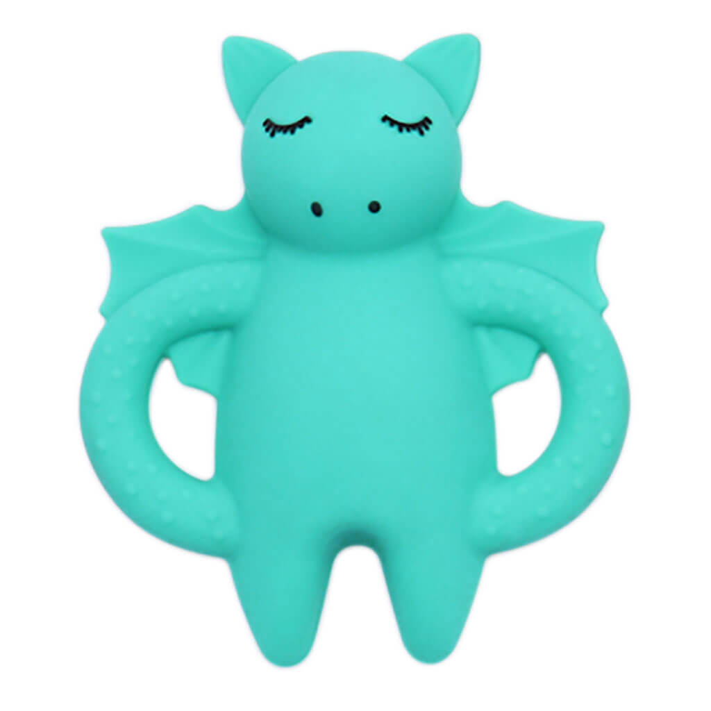 Silicone Teether Dragon Mint