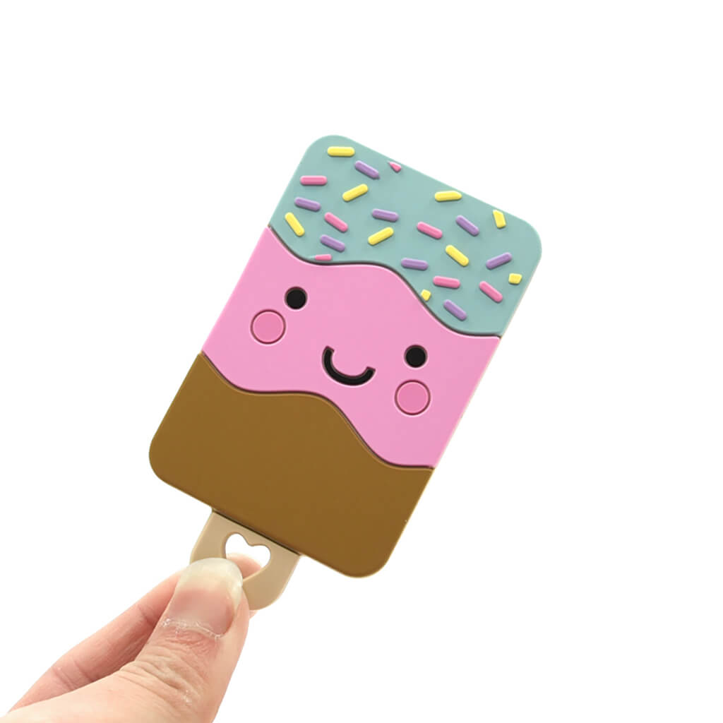 Silicone Teether Smiling Popsicle