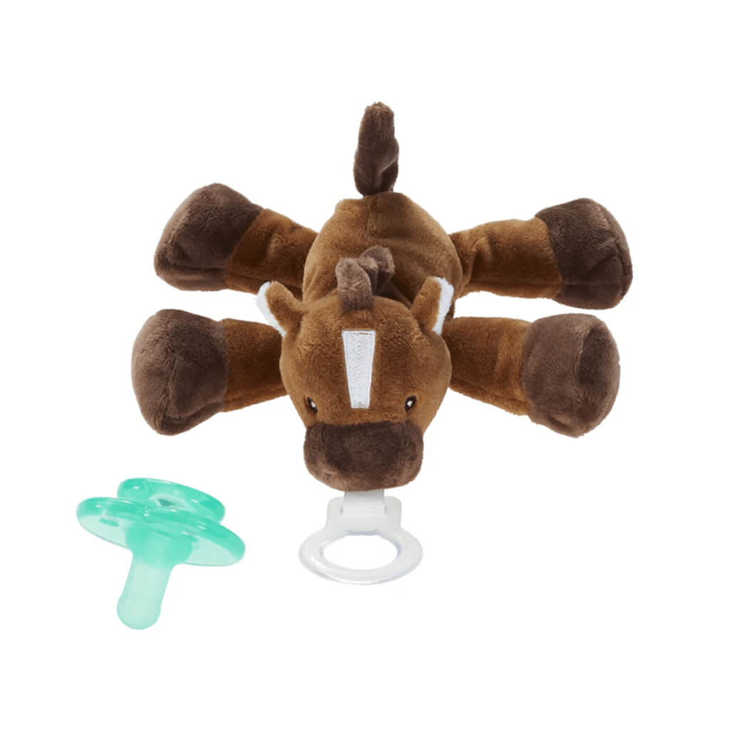 Equine Pacifier Nookums Paci Plushies Pacifier Holder Harmony Horse | NINI and LOLI