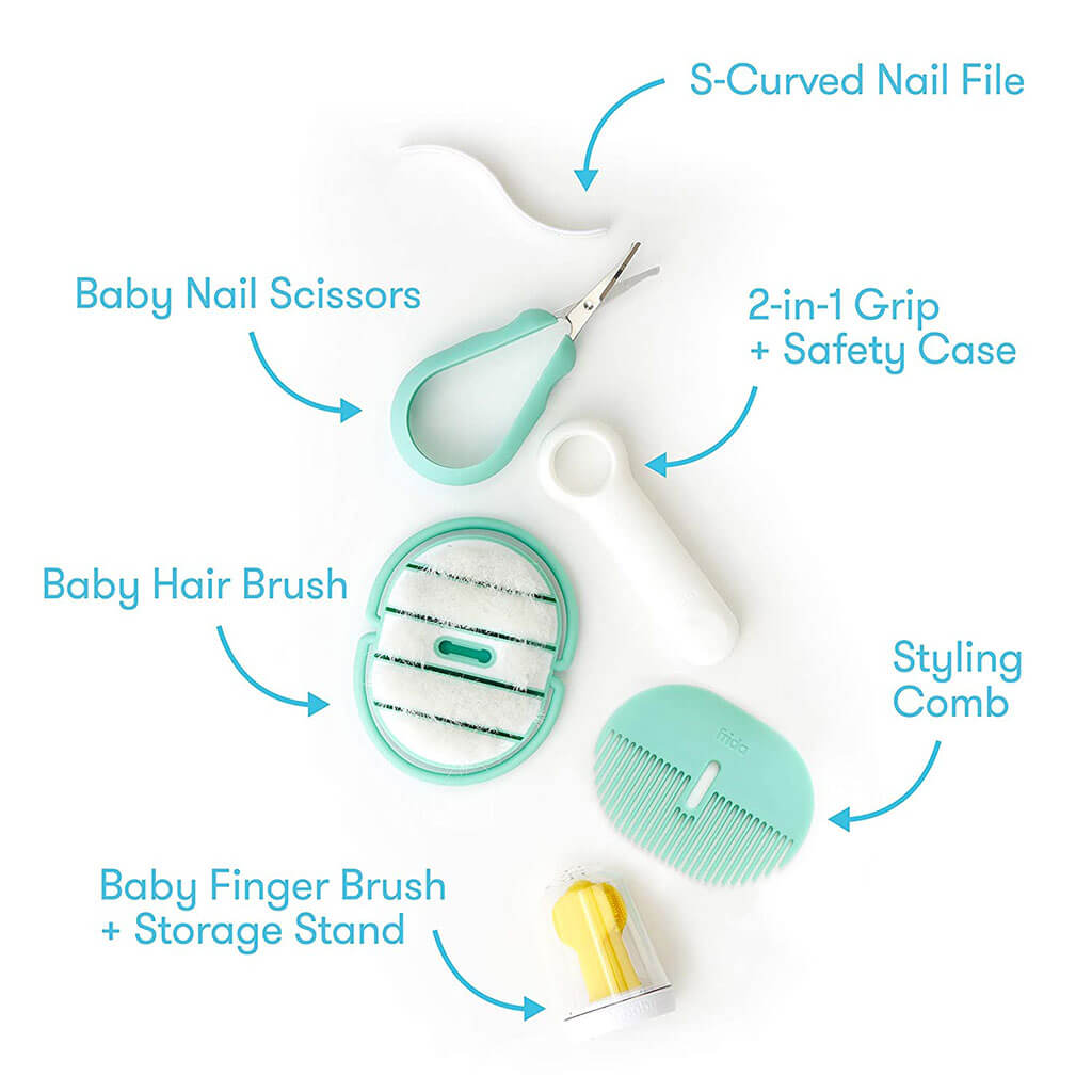 Fridababy Baby Grooming Kit Components | NINI and LOLI