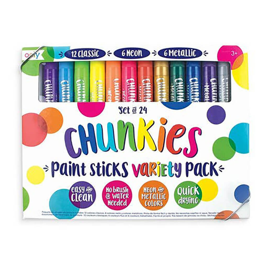 Chunkies Paint Stick Set 24 pieces