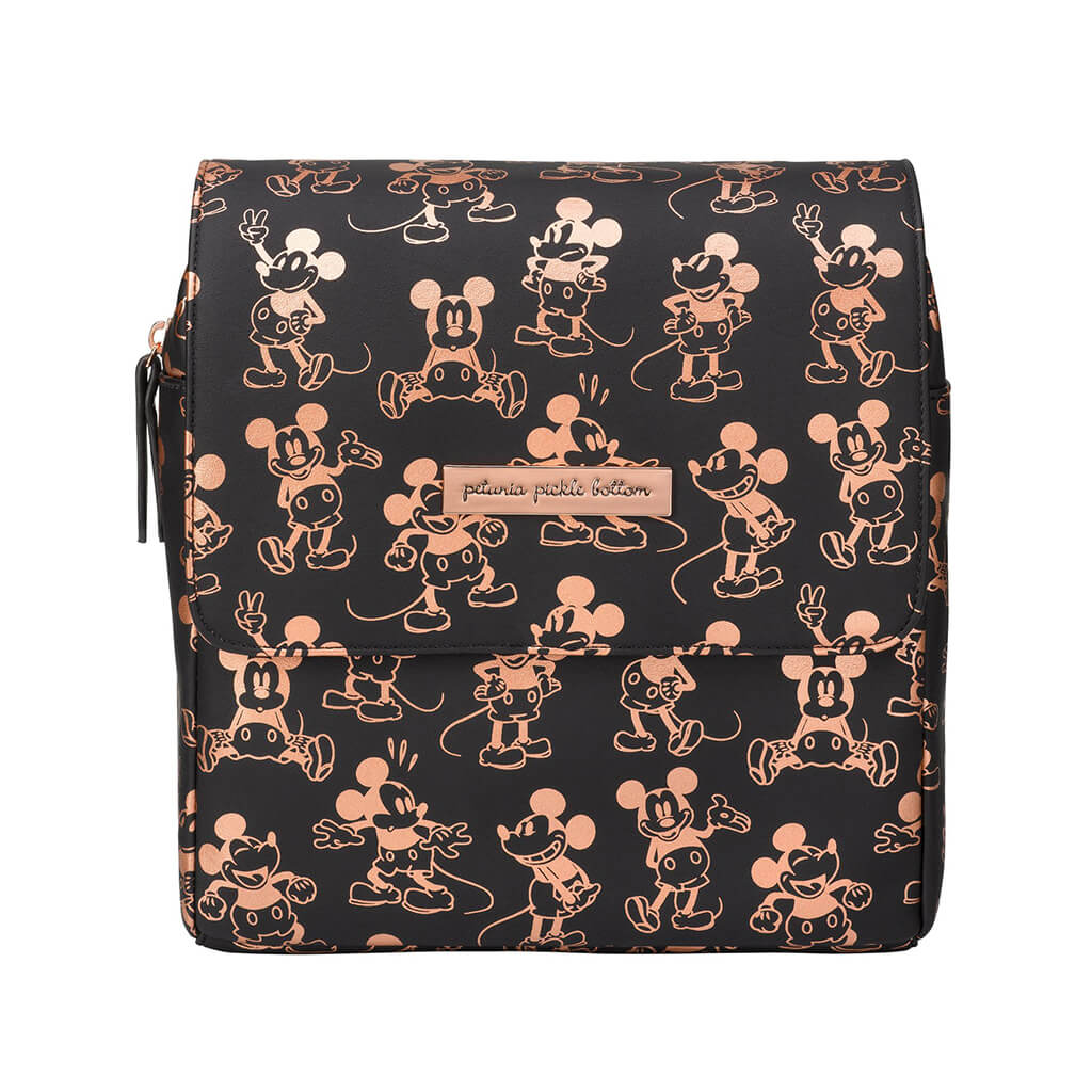 Mini Boxy Backpack Metallic Mickey Mouse