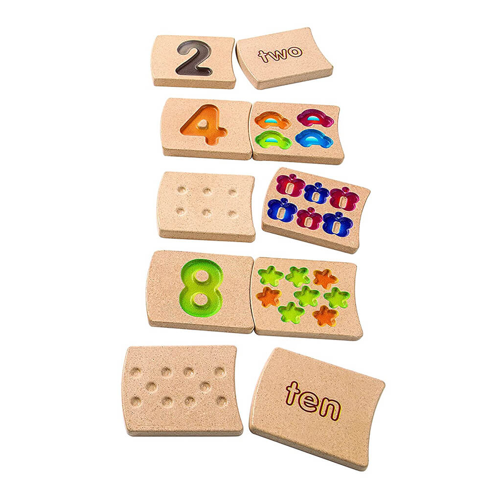 PlanToys Wooden Numbers 1-10