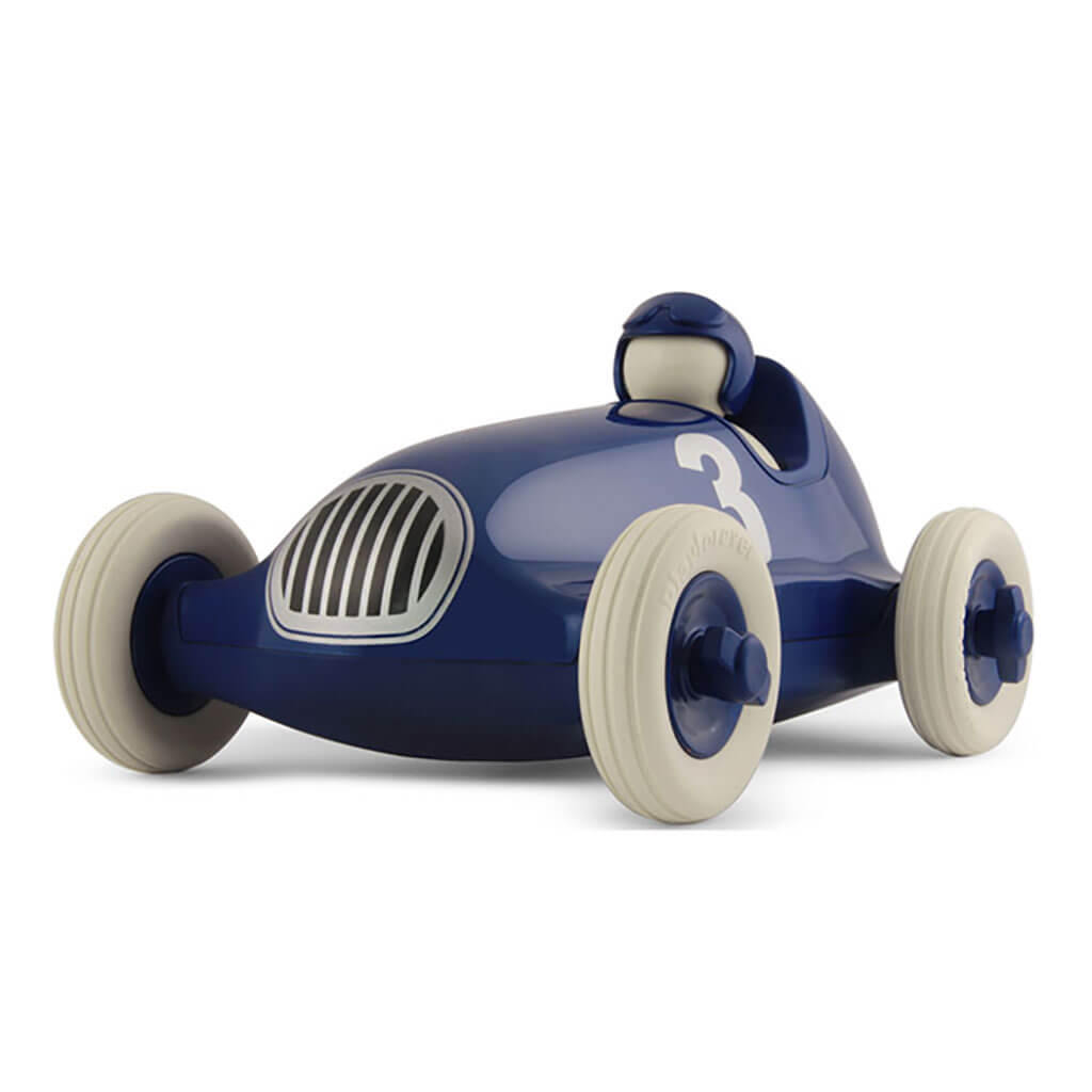Playforever Bruno Race Car Toy Blue