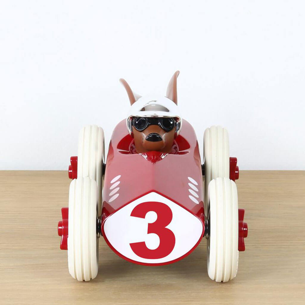 Rufus Race Car Toy Red | Playforever | Playtime | NINI and LOLI
