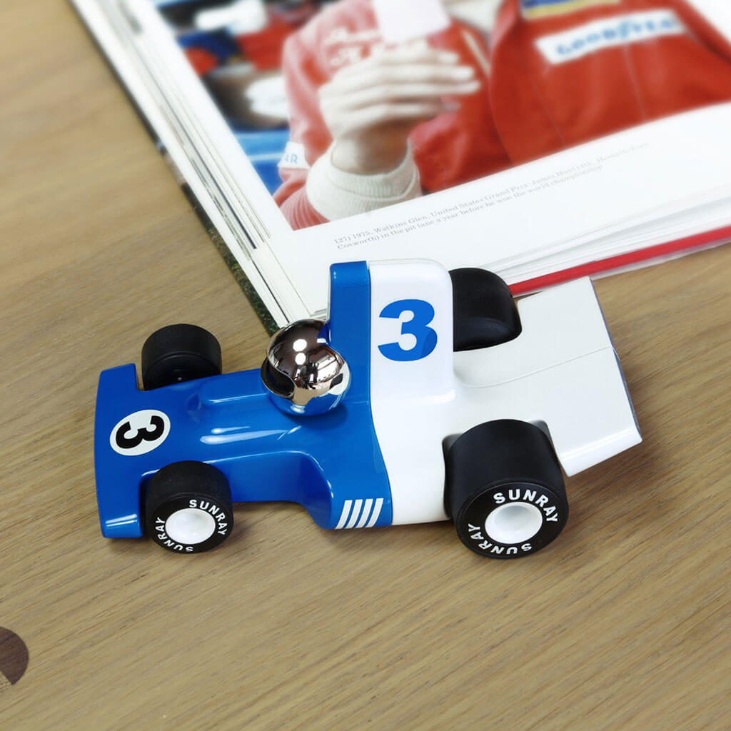 Playforever Velocita Race Car Toy Blue