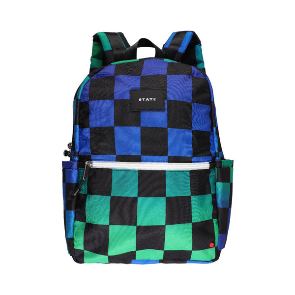 Rodgers Lunch Box - Blue Checkerboard