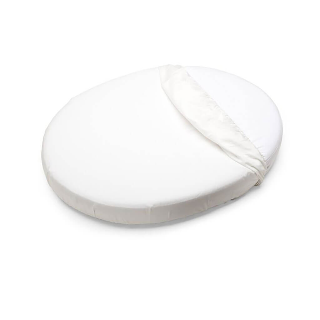 Stokke Sleepi Mini Fitted Sheet White | NINI and LOLI