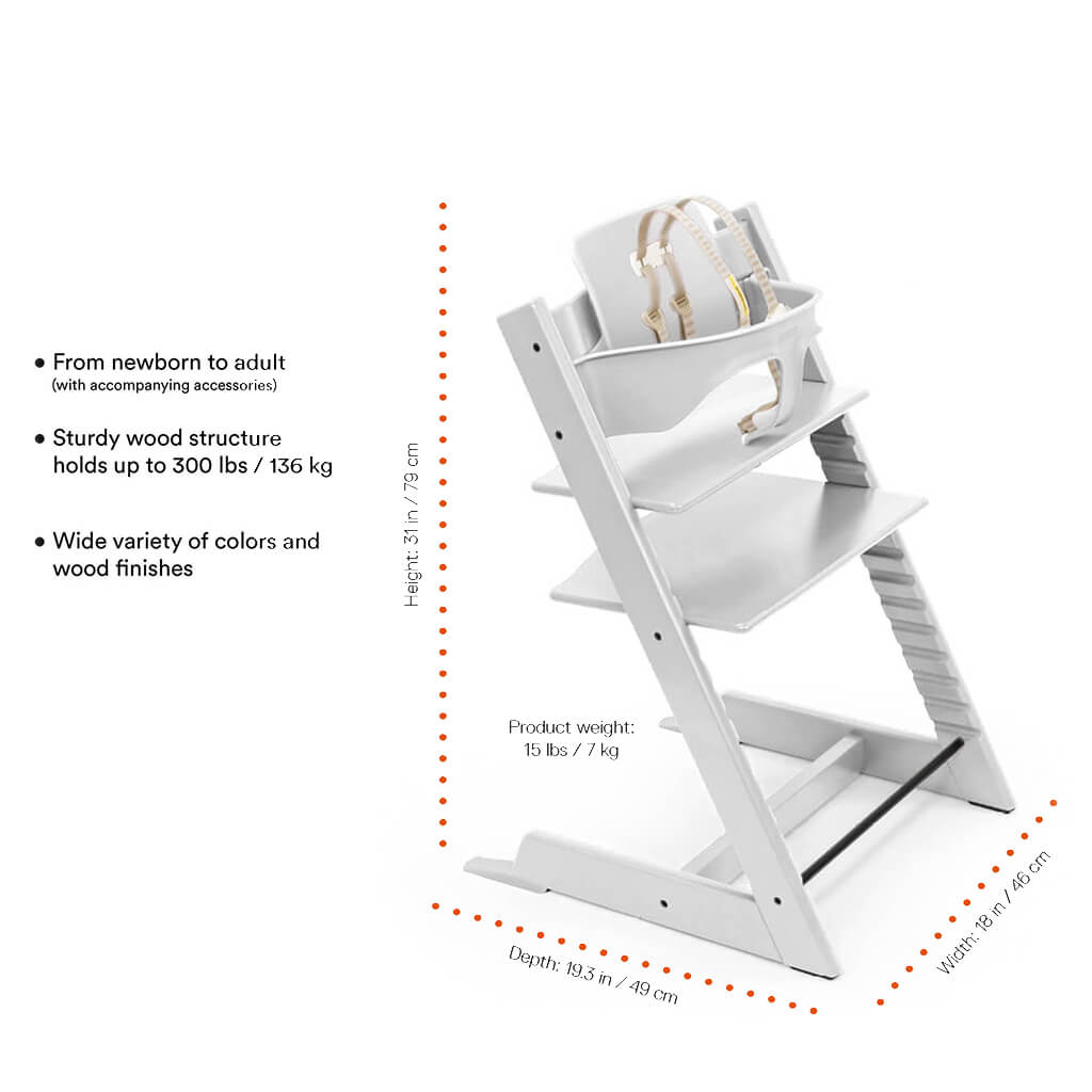 stokke weight Stokke Tripp Trapp High Chair