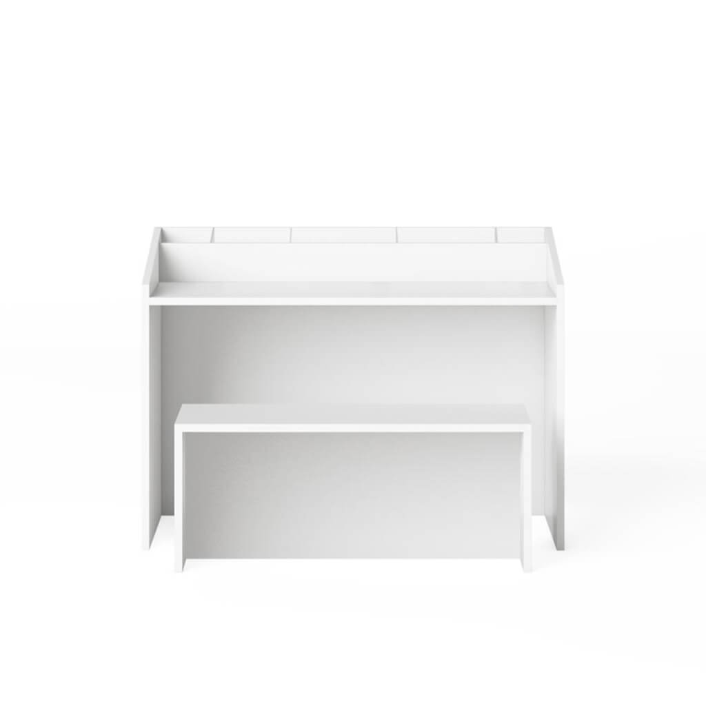 Color_White | Studio Duc Indi Art Desk White | NINI and LOLI